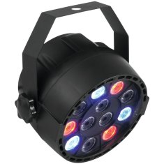 Eurolite LED Party spot reflektor, 12x 1W RGBW LED