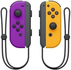 Nintendo Switch Joy-Con Pair, fialová/oranžová (NSP078)