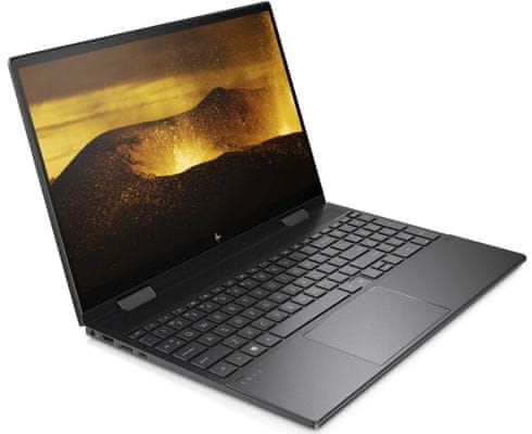 Multimediální notebook HP ENVY x360 15 15,6 palce dotykový displej 2 v 1 tablet notebook stojánek stan kovový