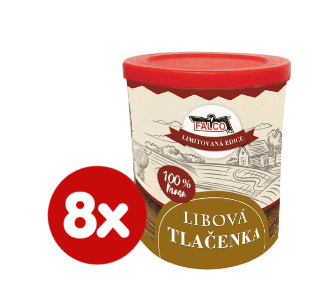 FALCO Libová tlačenka 8x800 g