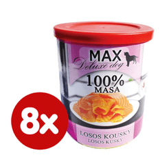 FALCO MAX deluxe losos kousky 8x800 g