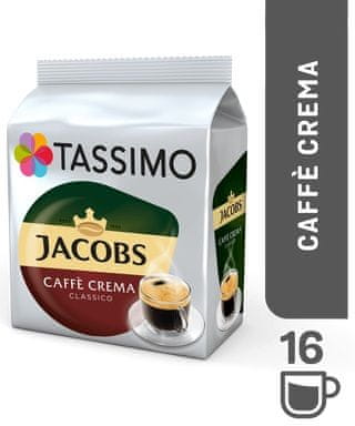  Jacobs Tassimo Krönung Cafe Crema 16 ks káva v kapslích