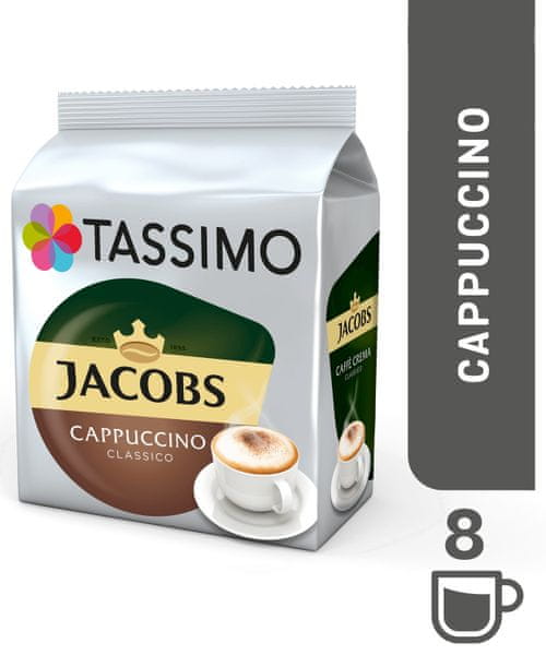  Jacobs Tassimo Krönung Cappuccino káva v kapsulách