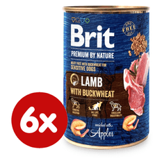 Brit Premium by Nature Lamb with Buckwheat 6x400 g