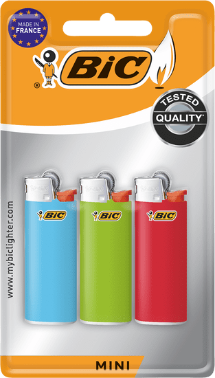 Bic Zapalovače MINI 3ks