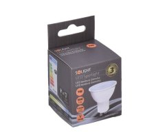 Solight Led žárovka, bodová , 7w, gu10, 6000k, 500lm