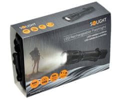 Solight Nabíjecí led svítilna, 600lm, xm-l2 t6, fokus