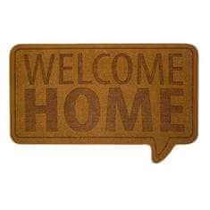 Balvi Rohožka Welcome 26781, 45x70 cm, polyester/PVC, hnědá