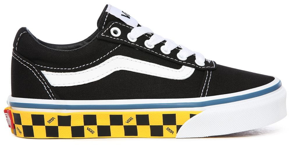 Vans dětská obuv YT Ward CHECK SIDEWALL VN0A38J92B31 36,5 černá