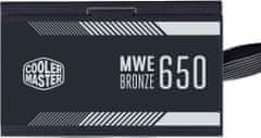 Cooler Master MWE 650 Bronze - V2 - 650W