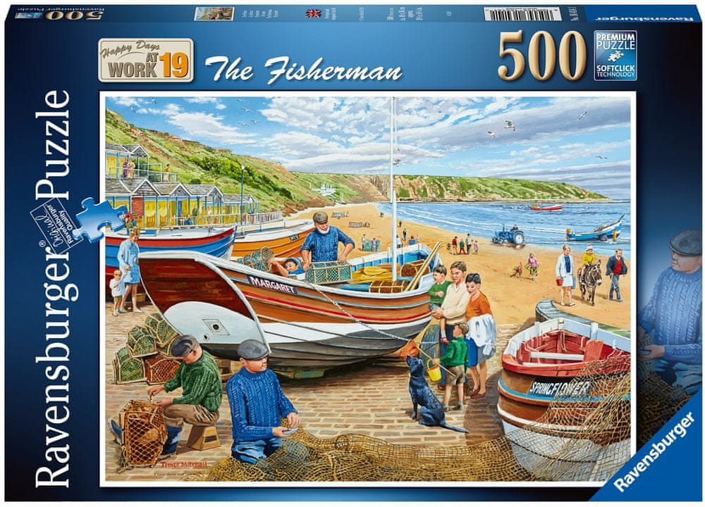 Ravensburger Puzzle 164141 Rybář 500 dílků