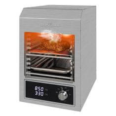 ProfiCook Gril ProfiCook, PC-EBG 1201, elektrický, teplota až 850 °C, nerezová ocel, 1 600 W