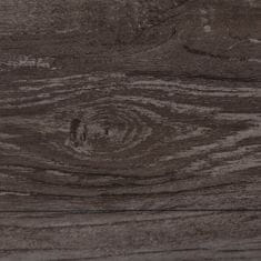 Vidaxl Samolepicí podlahová krytina PVC 5,21 m2 2 mm pruhované dřevo