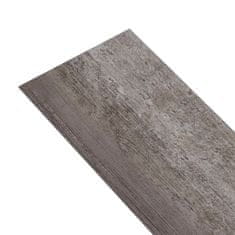 Petromila Nesamolepicí PVC podlahová prkna 5,26 m² 2 mm pruhované dřevo