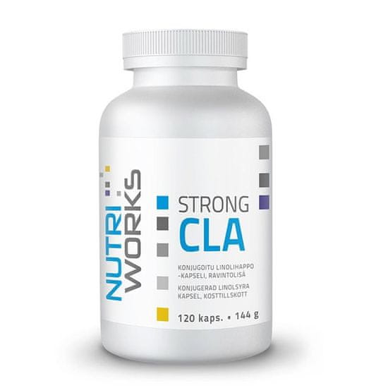 NutriWorks CLA Strong 120 kapslí