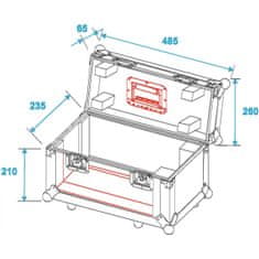 Eurolite Transportní case pro TSL-100/200