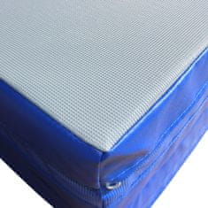 Master dopadová skládací žíněnka T21 - 200 x 150 x 20 cm - modrá