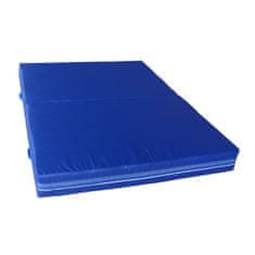 Master dopadová skládací žíněnka T21 - 200 x 150 x 20 cm - modrá