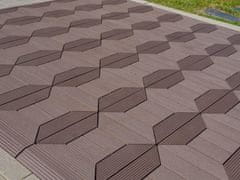 NEXTWOOD WPC dlaždice 30x30 cm, barva wenge, 1 m2 (11 ks)