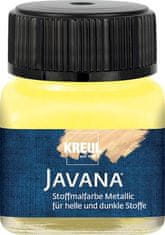 KREUL Sada "Barva na textil metalická" 6 x 20 ml - základní, JAVANA