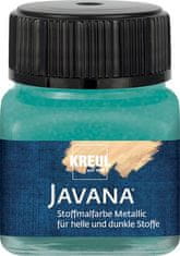 KREUL Sada "Barva na textil metalická" 6 x 20 ml - základní, JAVANA