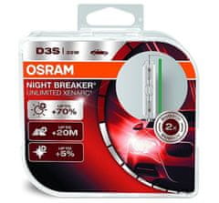 Osram Xenonová výbojka D3S XENARC NIGHT BREAKER UNLIMITED BOX