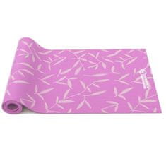 Master podložka na cvičení Yoga PVC 8 mm - 173 x 61 cm - růžová