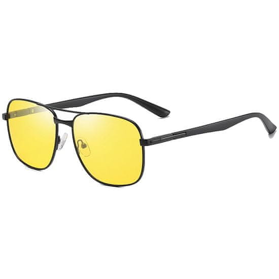 NEOGO Vester 1 sluneční brýle, Black / Yellow
