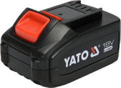 YATO Baterie náhradní 18V Li-Ion 4,0 AH (YT-82782, YT-82788,YT-82826, YT-82804)