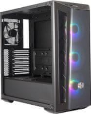 Cooler Master MasterBox MB520 ARGB, černá