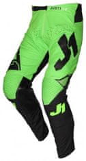 JUST 1 HELMETS Moto kalhoty JUST1 J-FLEX ARIA neonově zeleno/černé MCF_13349