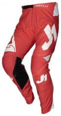 JUST 1 HELMETS Moto kalhoty JUST1 J-FLEX ARIA červeno/bílé MCF_13351