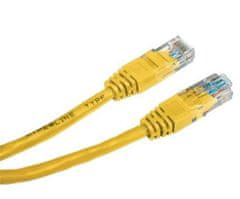 Kraftika Patch kabel utp cat 5e, 1,5m - žlutý, nestíněné, cat. 5e