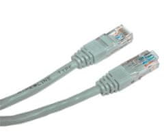 Kraftika Patch kabel utp cat 5e, 10m - šedý, nestíněné, cat. 5e