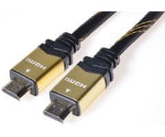 Kraftika Kabel propojovací hdmi 1.4 + ethernet, textilní povrch