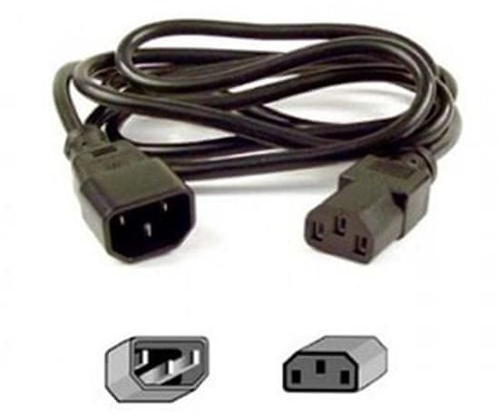 Kraftika Kabel síťový prodlužovací 230v 1,8m (pro zdroj, monitor)