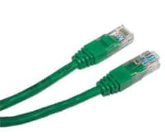 Kraftika Patch kabel utp cat 5e, 0,5m - zelený, nestíněné, cat. 5e