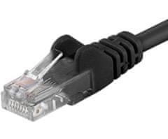 Kraftika Patch kabel utp cat 5e, 10m - černý, nestíněné, cat. 5e