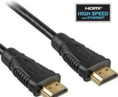 Kraftika Kabel propojovací hdmi 1.4 s ethernetem hdmi (m) - hdmi