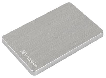 Verbatim Store´n´ Go ALU Slim 1TB, stříbrná (53663) usb 3.2 superspeed kompaktní