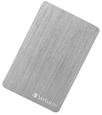 Verbatim Store´n´ Go ALU Slim 1TB, stříbrná (53663)