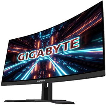 herný monitor gigabyte Aorus G27QC (AORUS G27QC) dokonalý pozorovací uhol hdr vysoký dynamický rozsah čierny ekvalizér 1 ms doba odozvy elegantný dizajn zakrivený