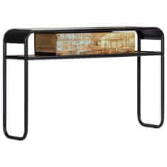 shumee Konzolový stolek 118 x 30 x 75 cm masivní recyklované dřevo