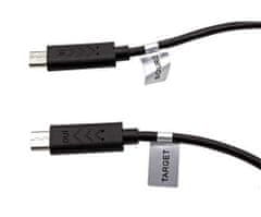 Kraftika Kabel microusb b(m)- microusb b(m),0,3m,otg na propojení