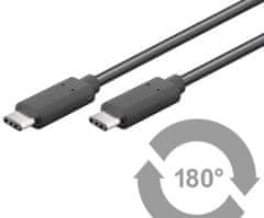 Kraftika Kabel usb 3.1 konektor c/male - usb 3.1 konektor c/male