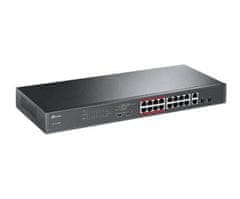 TP-Link Switch tl-sl1218mp 16x lan/poe+, 2x glan