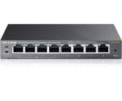 TP-Link Switch tl-sg108pe easy smart, 8x glan, 4x poe
