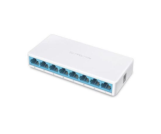 TP-Link Switch mercusys ms108 8x lan, plast, 10/100mbps