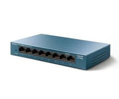 TP-Link Switch ls108g 8x glan, kov, aktivní lan