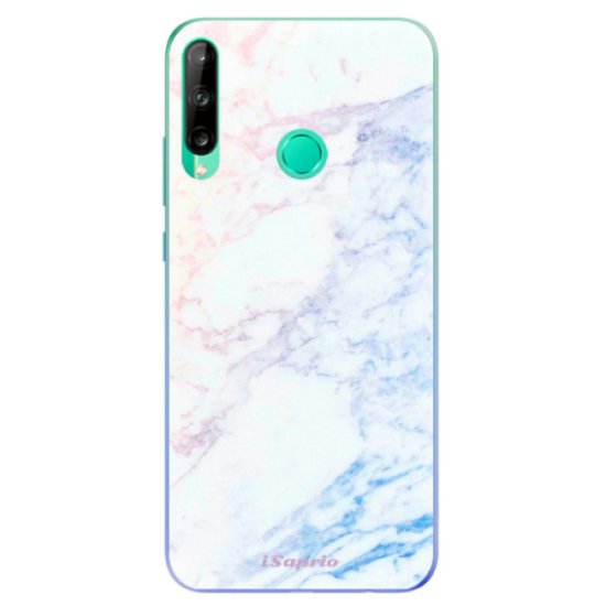 iSaprio Silikonové pouzdro - Raibow Marble 10 pro Huawei P40 Lite E